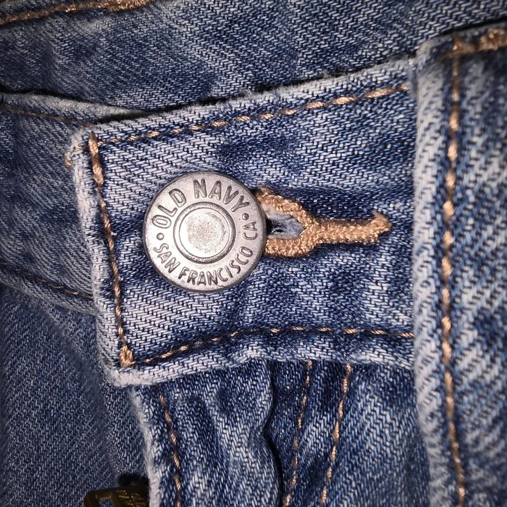 Old Navy Kids Cargo Jeans in Faded Blue